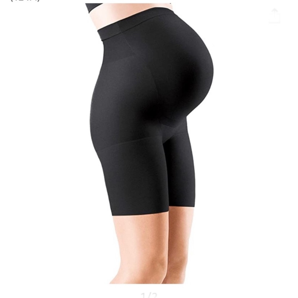🎉❤️ HOST PICK❤️🎉 TARGET MATERNITY STRETCH BLACK COMPRESSION SHAPER HOSIERY B M